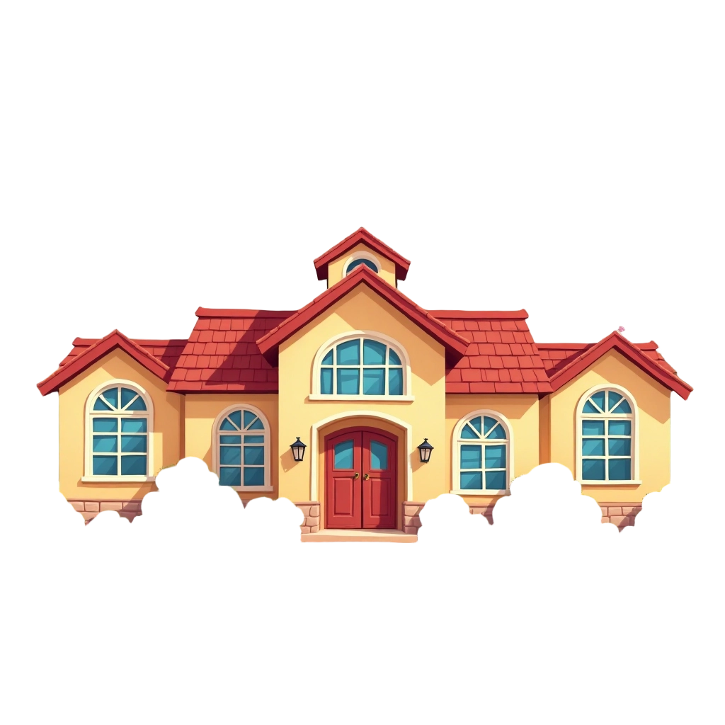 Charming House Illustration